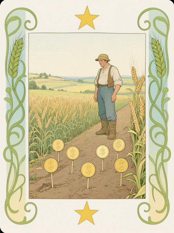 Seven of Pentacles